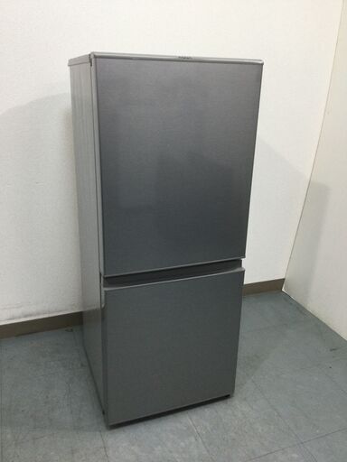 （7/27受渡済）JT7279【AQUA/アクア 2ドア冷蔵庫】美品 2021年製 AQR-13K-S 126L 家電 キッチン 冷蔵冷凍庫