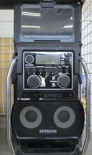 344 コードレスラジオ HITACHI 日立工機 UR18DSL2(NN) 本体のみ 中古品