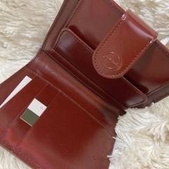 GUCCI 革　二つ折り財布　