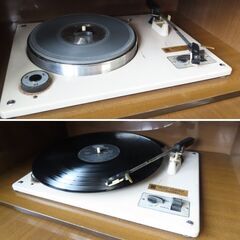 ♪National/ナショナル Hi-Fiステレオアンプ 家具調 真空管 SE-7000 昭和レトロ♪