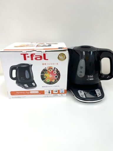 【REGASTOCK江東店】T-fal ティファール アプレシアエージープラスコントロール オニキスブラック 電気ケトル
