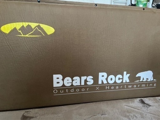 Bears Rock 車中泊 キャンプ用　エアーマットレス　キング　2枚組