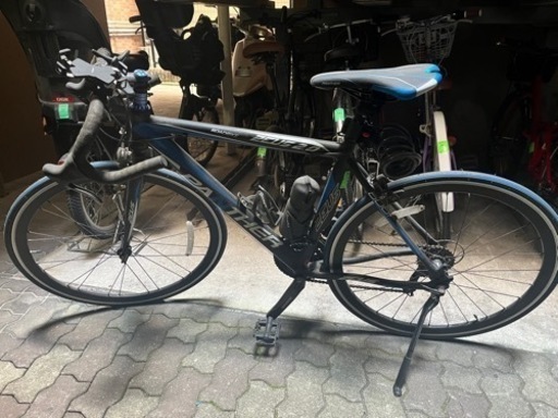 PANTHER ロードバイク シマノ21段変速　Black/Blue, 500mm(L)