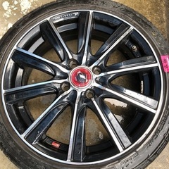 アルミホイール16インチ、タイヤとホイール4本セット