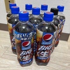 ペプシ コーラ BIG 生 ９本 600ml 飲み物 ドリンク 未開封