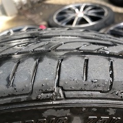 アルミホイール16インチ、タイヤとホイール4本セット