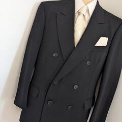 【TROJAN】礼服　喪服　ダブルスーツセットアップ　5点セット　美品