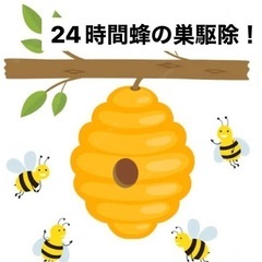 見積もり無料‼️　蜂の巣駆除‼️ 24時間対応‼️ 蜂の巣…
