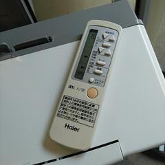 北41 涼しい☆ ハイアール 窓用エアコン リモコン+標準枠付 2019