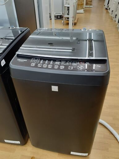 【ドリーム川西店】中古家電/2018年製/ハイセンス/全自動洗濯機/HW-G55E5KK【御来店限定】