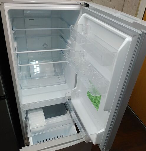 3か月間保証☆配達有り！22000円(税別）アイリスオーヤマ 2ドア冷蔵庫 154L 2021年製 シルバー 3か月間保証☆配達有り！22000円(税別）アイリスオーヤマ 2ドア冷蔵庫