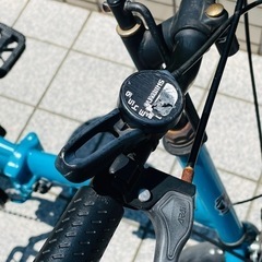 人気  MYPAWAS マイパラス 16インチ 折り畳 自転車 シマノ 6段変速 ミニベロ シンプルデザイン