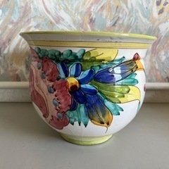  H072402 フラワーポッド フラワーホール 花瓶 花器 陶器 