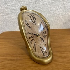 【終了】サルバドール・ダリ 溶ける時計　置き時計