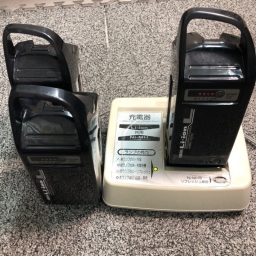 YAMAHA ✨Li-ion中古バッテリーX60-22⭐️3個充電器セット