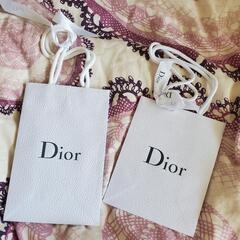 Diorの紙袋❤2枚