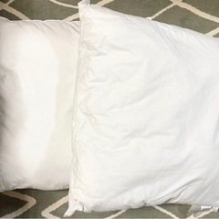 【お値下】H&M HOME インナークッション2個セット 50c...