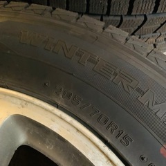 スタッドレス　205/70/R15 ダンロップ