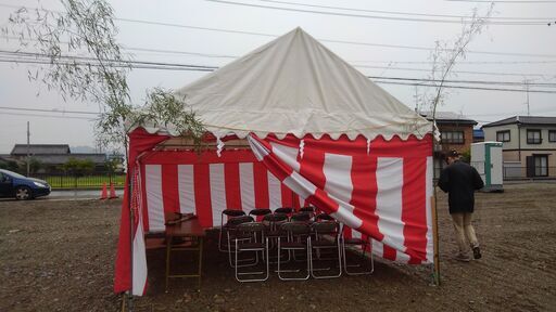 値下げ。格安中古 催事イベントテント2張りセット パワーテント 業者