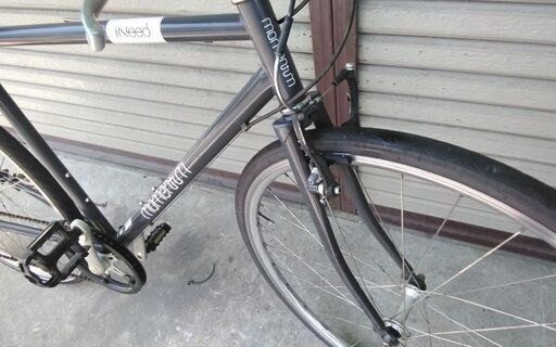 クロスバイク momentum ineed S-1 7段変速 ダークグレー 配送無料