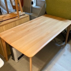 ✨🔔期間限定・特別価格🔔✨ダイニングテーブル 6人掛け可 大きな148cm  