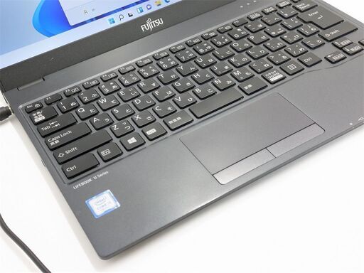送料無料 ノートパソコン 軽量薄型 Windows11 Office 高速SSD 電池良好 13.3型 富士通 U938/S 中古良品 第7世代Core i5 8GB Bluetooth wifi