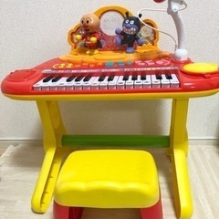 アンパンマン マイク付き ピアノ おもちゃ