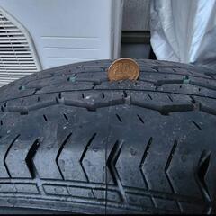 トヨタ　200系ハイエース　純正ホイール　タイヤ付　4本