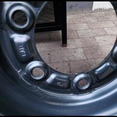 トヨタ　200系ハイエース　純正ホイール　タイヤ付　4本