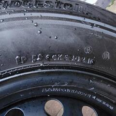 トヨタ　200系ハイエース　純正ホイール　タイヤ付　4本