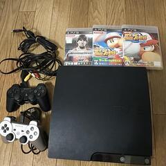 PS3本体+コントローラー、ソフト