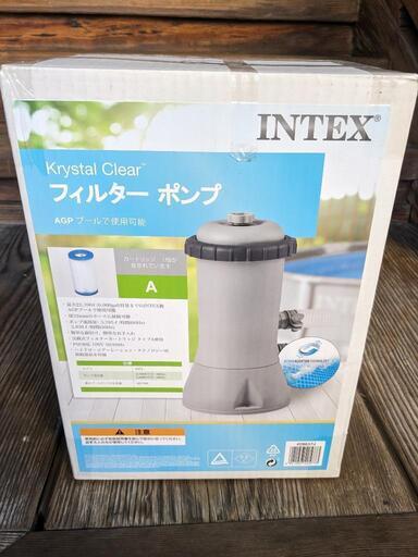 INTEX　プール　フィルターポンプ　新品未使用