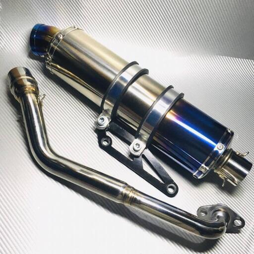 NMAX125◇BEAMS R-EVO チタンマフラー◇中古 美品◇政府認証マフラー