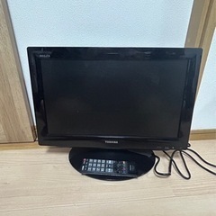 【ネット決済】TOSHIBA REGZA テレビ 19インチ 