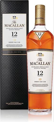 マッカラン　シェリーカスク　12年