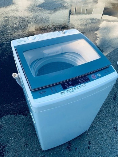 ♦️EJ489番AQUA全自動電気洗濯機  【2017年製】