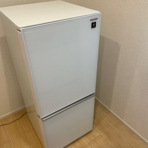 シャープ 2018年式 SJ-GD14F-W 冷凍冷蔵庫 つけかえどっちもドア