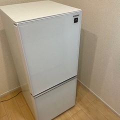 シャープ SJ-GD14F-W 2ドア冷蔵庫 137L・つけかえ...