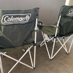 コールマン　椅子　キャンプ　2脚セット