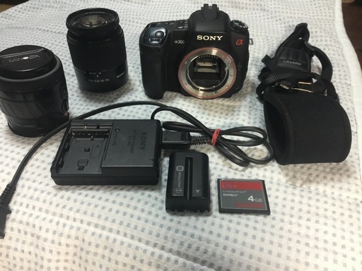 SONY α300です