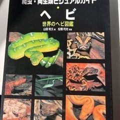 ヘビの図鑑　爬虫両生類ビジュアルガイド 山田和久著　松橋利光写真