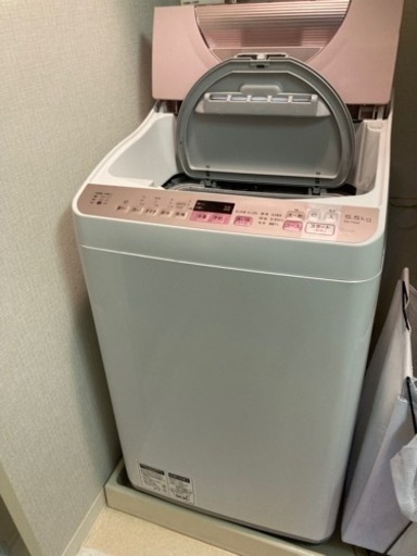 (8月３ー4日)シャープ洗濯機(乾燥機能付き)