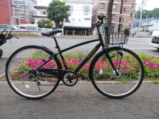 札幌市内配達無料！防犯登録料込み。中古丸石自転車27インチ マッド 