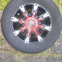 軽トラタイヤホイール美品