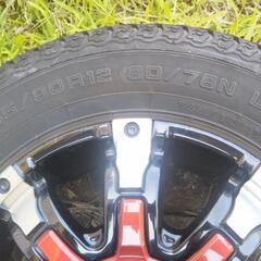 軽トラタイヤホイール美品