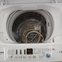Hisense 洗濯機 22年製 4.5kg TJ1074