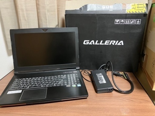 ゲーミングノートパソコン　GALLERIA  ガレリア　gkf 1050tgf