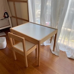 【お話中】IKEA　キッズテーブルセット