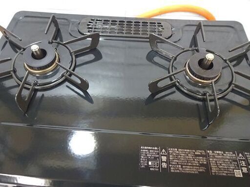 LPガス ガステーブル 2022年製 幅56cm KSR563BKR リンナイ 右強火