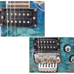 GrassRoots エレキギター ストラトタイプ ブルー系 グラスルーツ HR